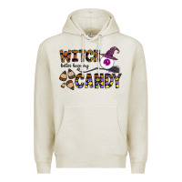 Oatmeal Heather Witch Better Have My Candy Premium Hoodie - CowhideDigitalArt