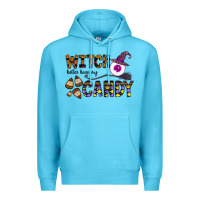 Ocean Blue Witch Better Have My Candy Premium Hoodie - CowhideDigitalArt