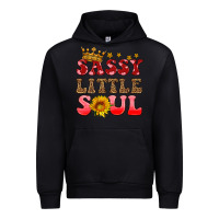 Black sassy little soul Urban Hoodie - HRA Design Shop