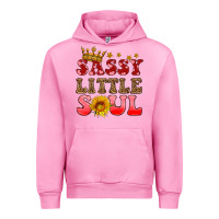 Fuchsia Pink sassy little soul Urban Hoodie - HRA Design Shop