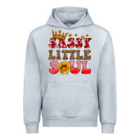 Heather Grey sassy little soul Urban Hoodie - HRA Design Shop