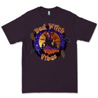 Plum bad witch vibes Premium Tee - SublimationCraftShop