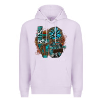 Lilac love Premium Hoodie - SublimationCraftShop