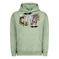 Pigment Oil Green Halloween CNA Urban Hoodie - CowhideDigitalArt