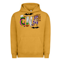 Pigment Peanut Butter Halloween CNA Urban Hoodie - CowhideDigitalArt