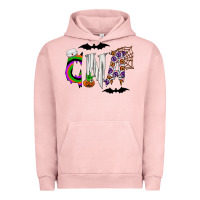 Pigment Salmon Halloween CNA Urban Hoodie - CowhideDigitalArt