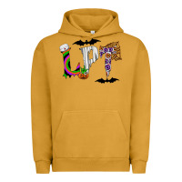 Pigment Peanut Butter lpt Urban Hoodie - CowhideDigitalArt