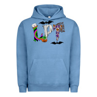 Pigment Pebble Blue lpt Urban Hoodie - CowhideDigitalArt