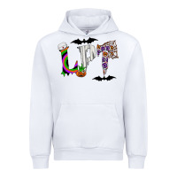 White lpt Urban Hoodie - CowhideDigitalArt