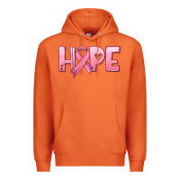 Carrot hope and pink ribbon Premium Hoodie - HRA Design Shop