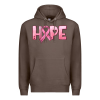 Coffee hope and pink ribbon Premium Hoodie - HRA Design Shop