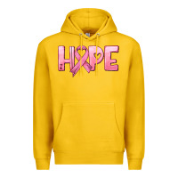 Lemon hope and pink ribbon Premium Hoodie - HRA Design Shop