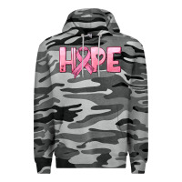Slate Camo hope and pink ribbon Premium Hoodie - HRA Design Shop