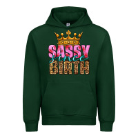 Forest Green sassy since birth Urban Hoodie - HRA Design Shop