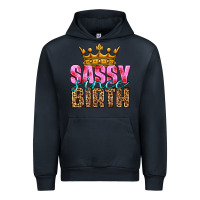 Navy sassy since birth Urban Hoodie - HRA Design Shop
