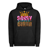Pigment Black sassy since birth Urban Hoodie - HRA Design Shop