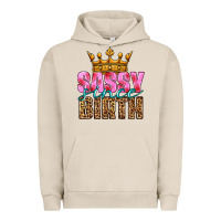 Pigment French Oak sassy since birth Urban Hoodie - HRA Design Shop