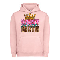 Pigment Salmon sassy since birth Urban Hoodie - HRA Design Shop