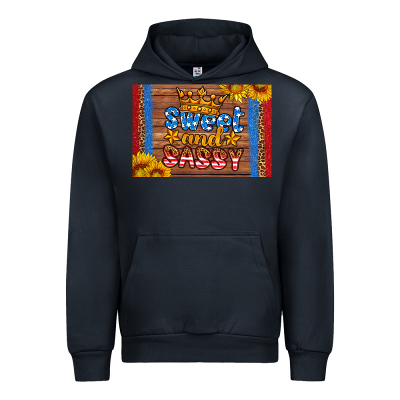 Usa Sweet And Sassy Skinny Metal Can Holder Urban Hoodie by HRA Design Shop | Teevron
