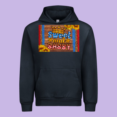 Usa Sweet And Sassy Skinny Metal Can Holder Urban Hoodie Designed By Hra Design Shop