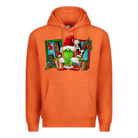 Carrot joy green gnomes Premium Hoodie - FaDigitalArtStudio