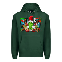 Sports Green joy green gnomes Premium Hoodie - FaDigitalArtStudio