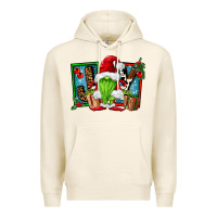 Tofu joy green gnomes Premium Hoodie - FaDigitalArtStudio
