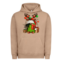 Pigment Burro christmas afro gnomes Urban Hoodie - FaDigitalArtStudio