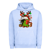 Pigment Grape Ice christmas afro gnomes Urban Hoodie - FaDigitalArtStudio