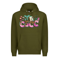 Army Green cscc Premium Hoodie - AdoDesignShop