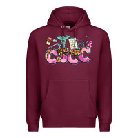 Burgundy cscc Premium Hoodie - AdoDesignShop