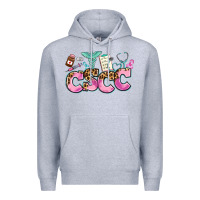 Heather Grey cscc Premium Hoodie - AdoDesignShop