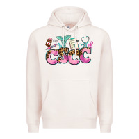 Pale Pink cscc Premium Hoodie - AdoDesignShop