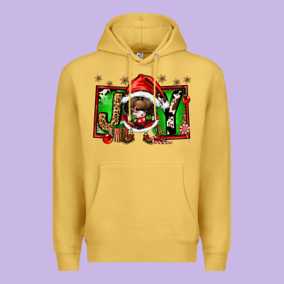 Joy Afro Santa Gnomes Premium Hoodie Designed By Fadigitalartstudio