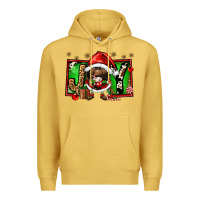 Antique Gold joy afro santa gnomes Premium Hoodie - FaDigitalArtStudio