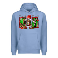 Colony Blue joy afro santa gnomes Premium Hoodie - FaDigitalArtStudio