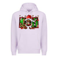 Lilac joy afro santa gnomes Premium Hoodie - FaDigitalArtStudio