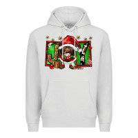 Dove Grey joy afro santa gnomes Premium Hoodie - FaDigitalArtStudio