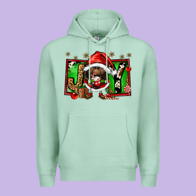 Joy Afro Santa Gnomes Premium Hoodie Designed By Fadigitalartstudio