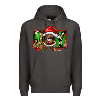 Smoke joy afro santa gnomes Premium Hoodie - FaDigitalArtStudio
