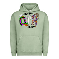 Pigment Oil Green otr Urban Hoodie - CowhideDigitalArt