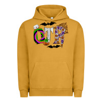 Pigment Peanut Butter otr Urban Hoodie - CowhideDigitalArt