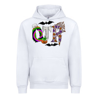 White otr Urban Hoodie - CowhideDigitalArt
