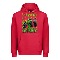 Cardinal st patricks shamrock crusher Premium Hoodie - Neo Western