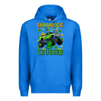 True Royal st patricks shamrock crusher Premium Hoodie - Neo Western