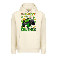 Sandshell st patricks shamrock crusher Premium Hoodie - Neo Western