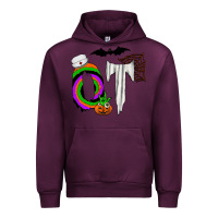 Mauve Wine ot Urban Hoodie - CowhideDigitalArt