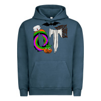 Pigment Midnight Navy ot Urban Hoodie - CowhideDigitalArt