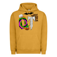 Pigment Peanut Butter ot Urban Hoodie - CowhideDigitalArt