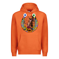 Carrot Halloween Horseshoe Premium Hoodie - CowhideDigitalArt